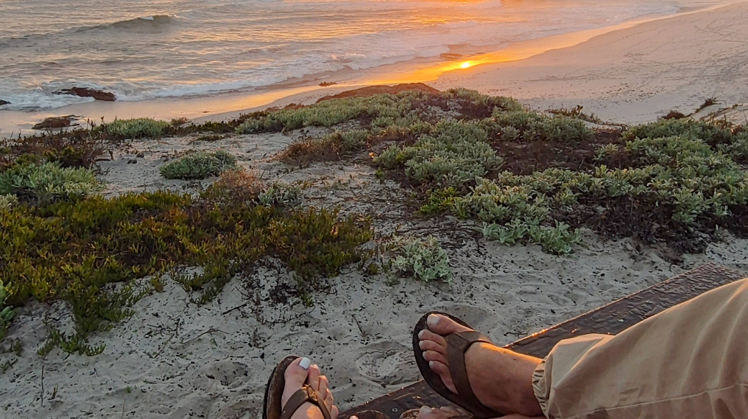 The Moment the Flip Flops Go On