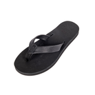 Ladies' Black Mamba premium handmade leather flip flops - flat - iiflopsi - South Africa