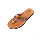 Ladies' El Classico premium handmade leather flip flops - flat - iiflopsi - South Africa