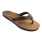 Ladies' Lilac premium handmade leather flip flops - arch support - iiflopsi - South Africa