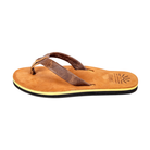 Ladies' Sunshine premium handmade leather flip flops - flat - iiflopsi - South Africa