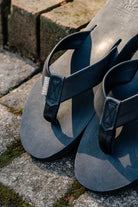 Men's Black Mamba premium handmade leather flip flop - arch support - iiflopsi - South Africa