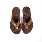 Men's Buffalo Soldier premium handmade leather flip flops - flat - iiflopsi - South Africa